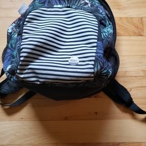 Roxy back pack floral